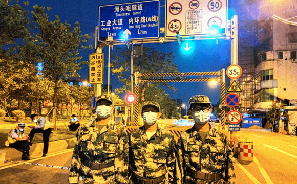 广药民兵：我们在隔离区奋战的夜晚